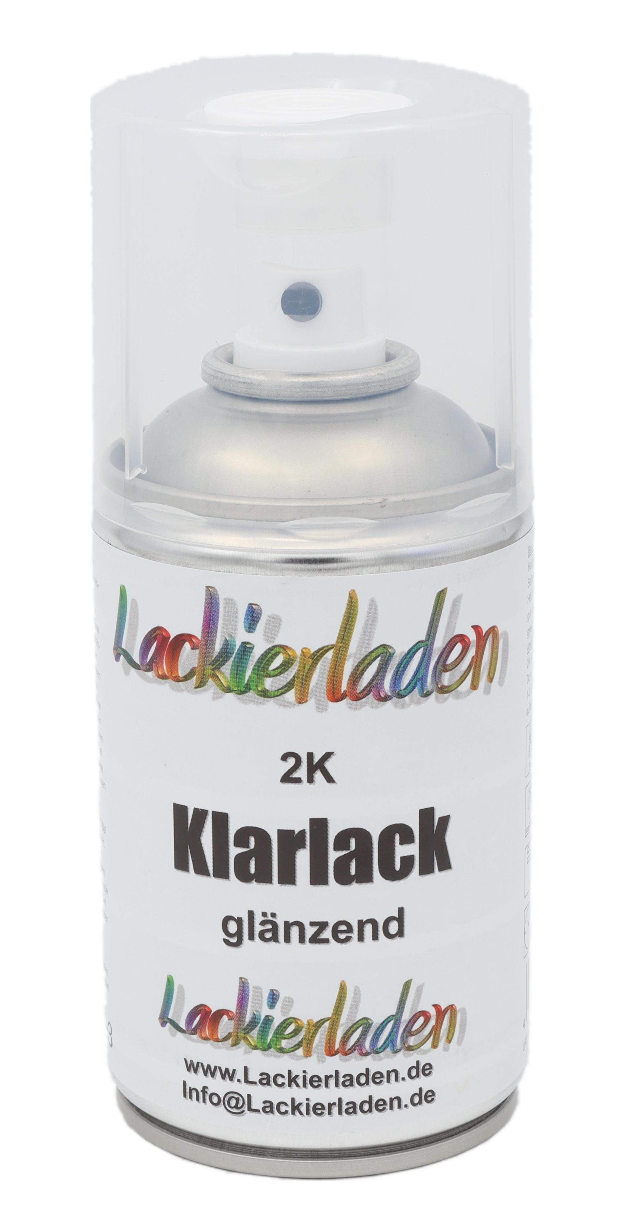 Spraydose 2K Klarlack 250 ml inkl. Härter | Sprühdose Lack glänzend benzinfest
