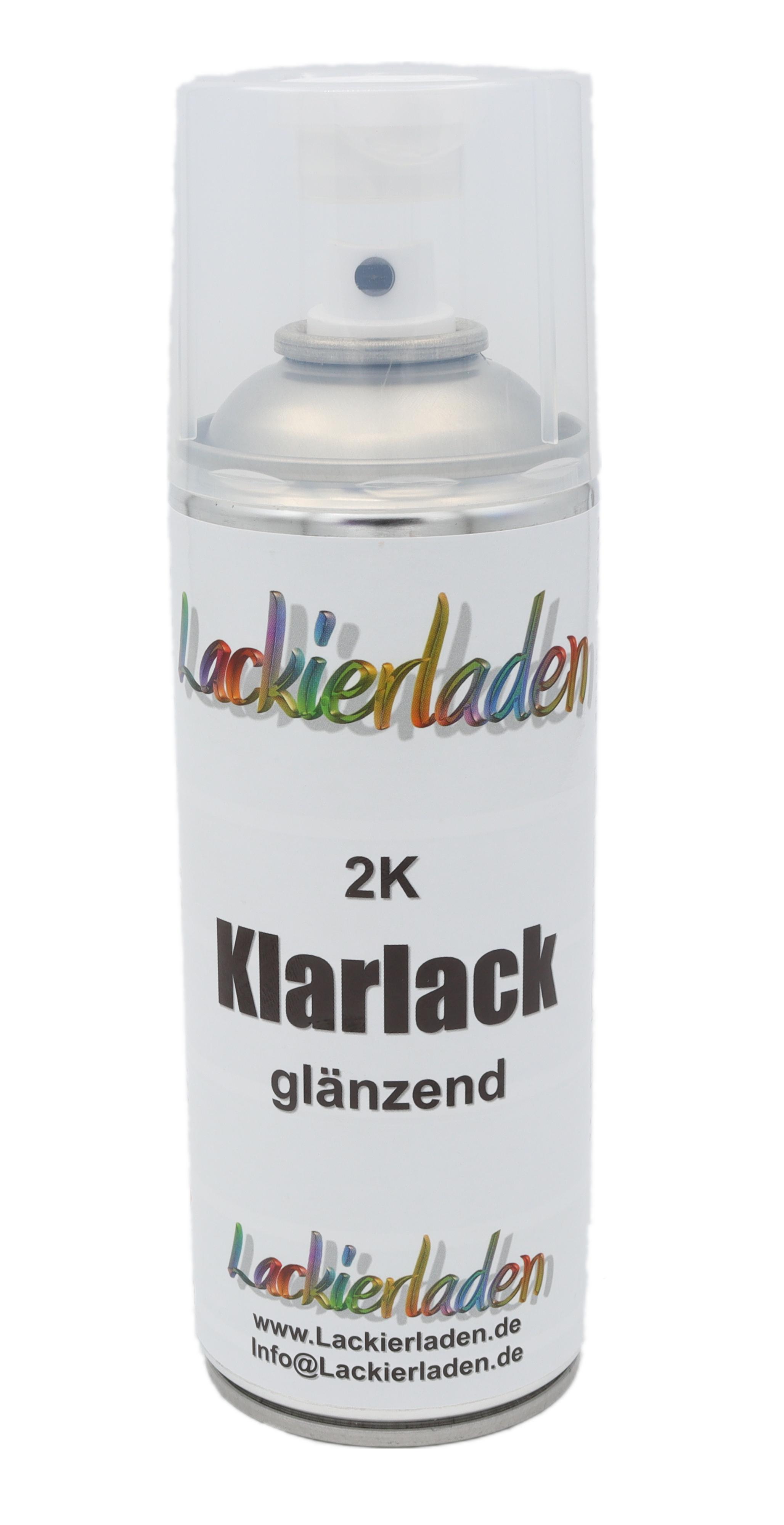 Spraydose 2K Klarlack 400 ml inkl. Härter | Sprühdose glänzend Lack benzinfest