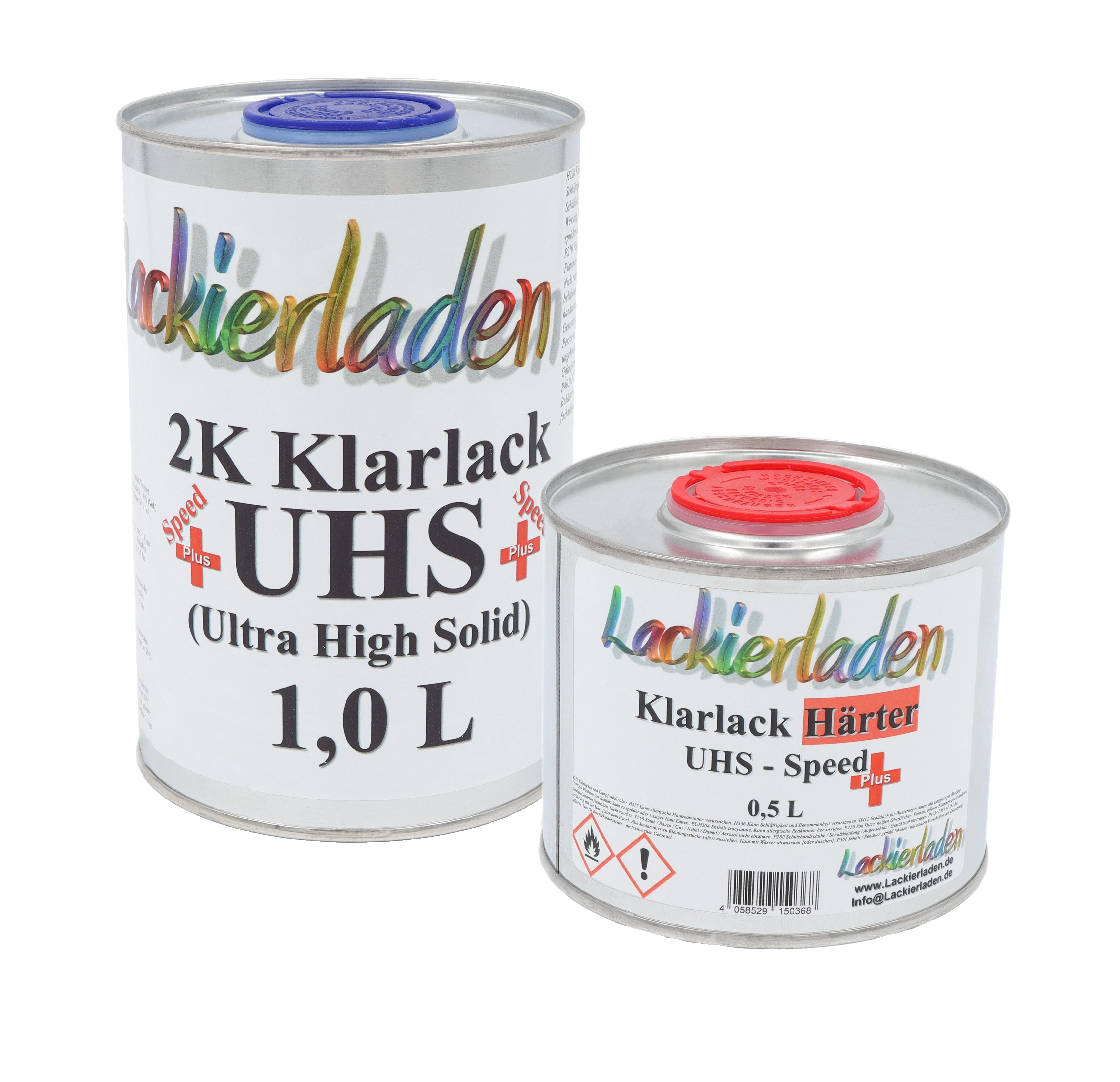 SET 2K UHS Speed Plus 2:1 Klarlack inkl. Härter 1,5 L | Klarlack 1,0 L Härter 0,5 L