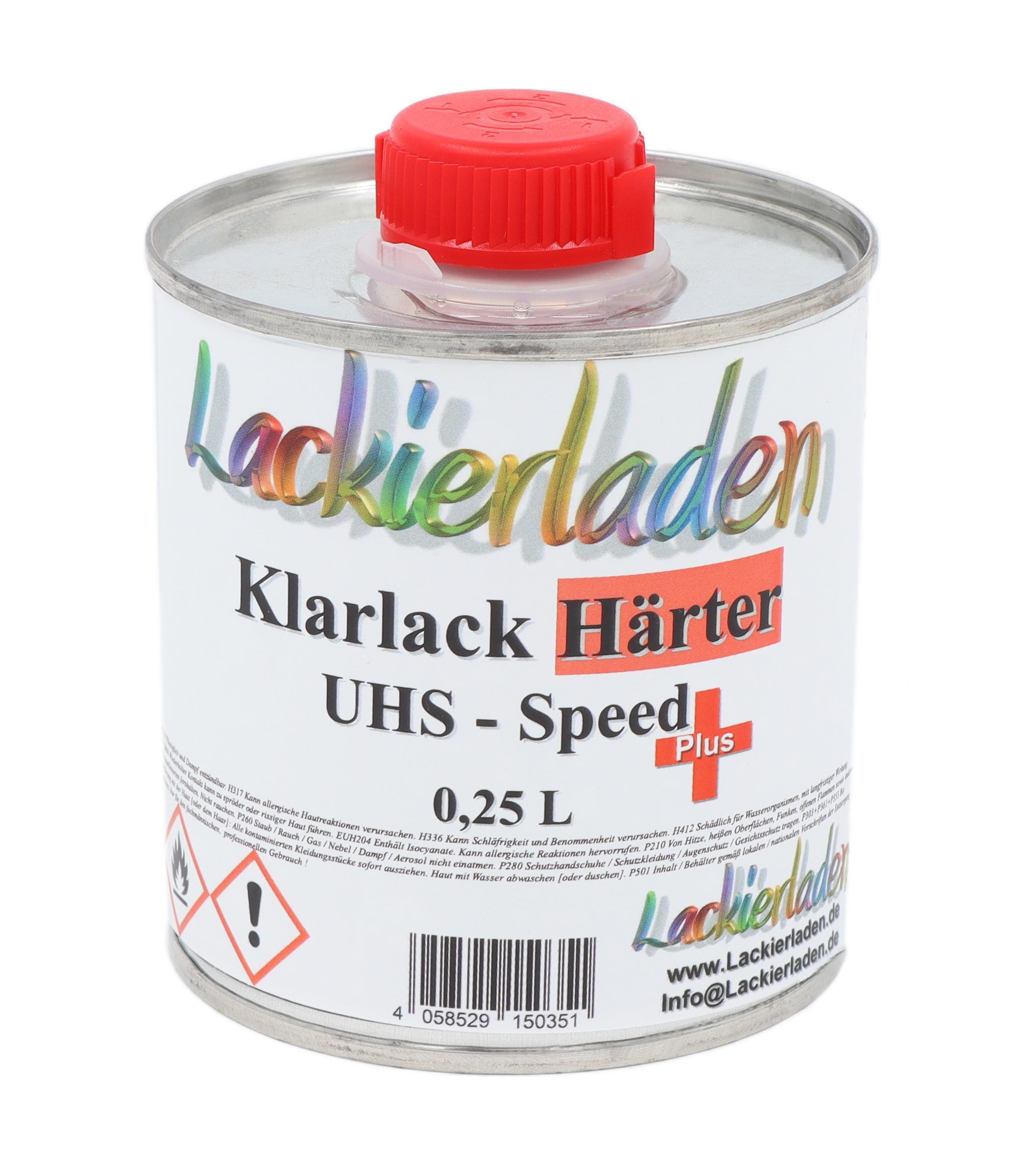 2K UHS Speed Plus 2:1 Klarlack Härter 0,25 L | aushärten extrem schnell 250ml
