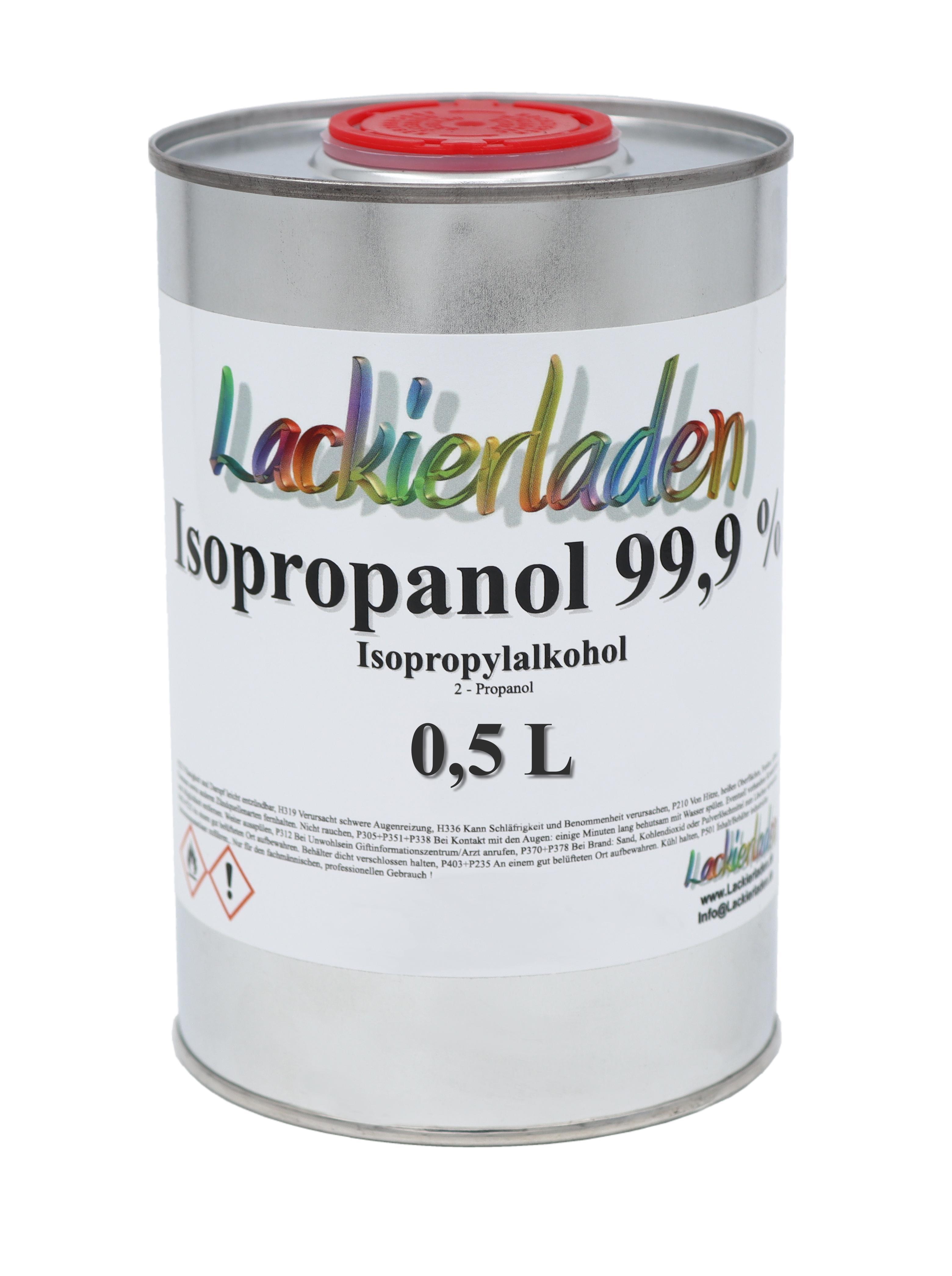 Isopropanol 2-Propanol Isopropylalkohol 99,9% 0,5 L | IPA Reiniger Hände Haut 0,5L