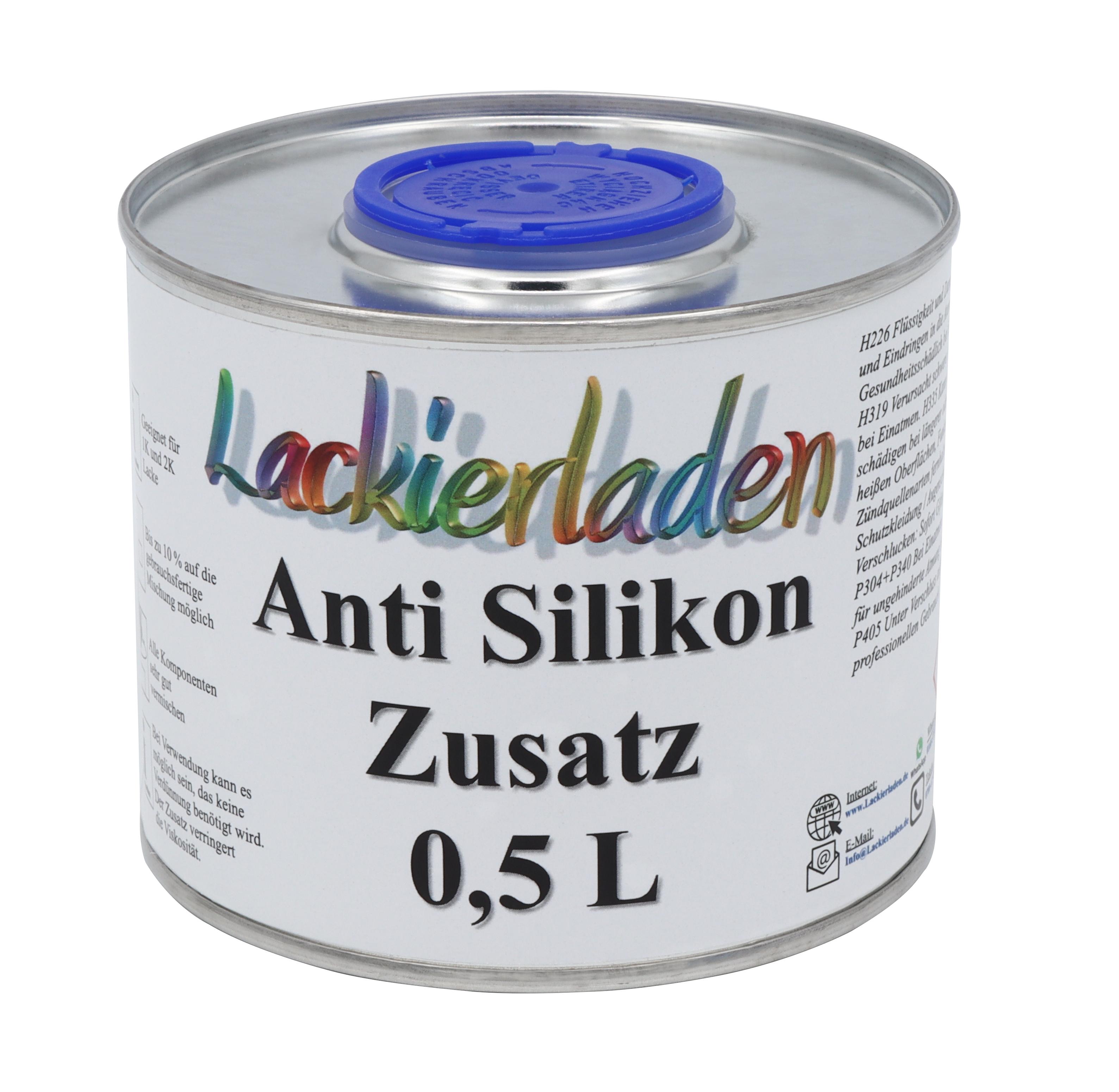 Anti Silikon Zusatz 0,5 L | gegen Kraterbildung Silikonstop Autolack 500 ml 0,5L