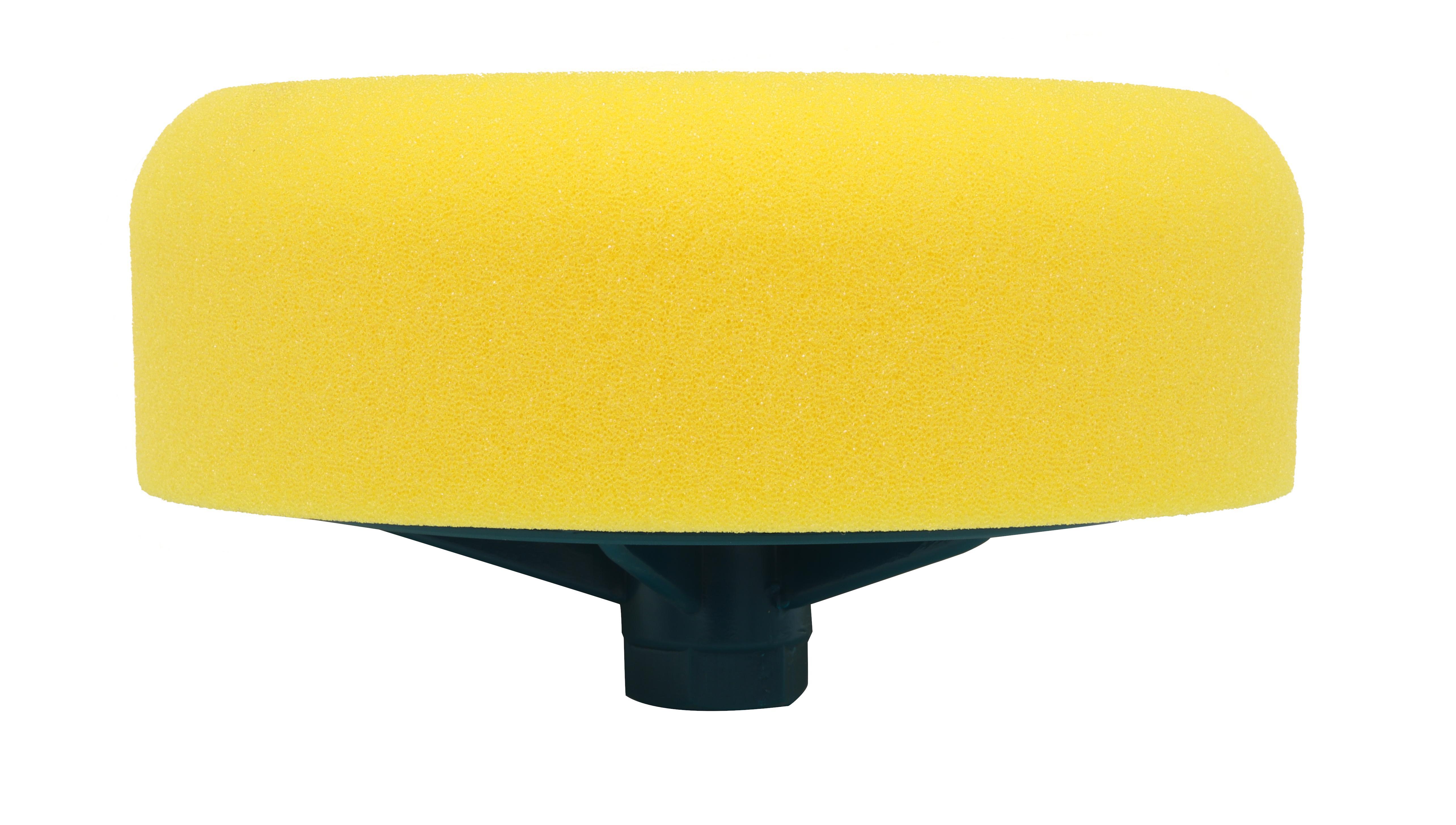 Polierschwamm 150 mm x 50 mm (gelb) M14 | polieren Schwamm weich