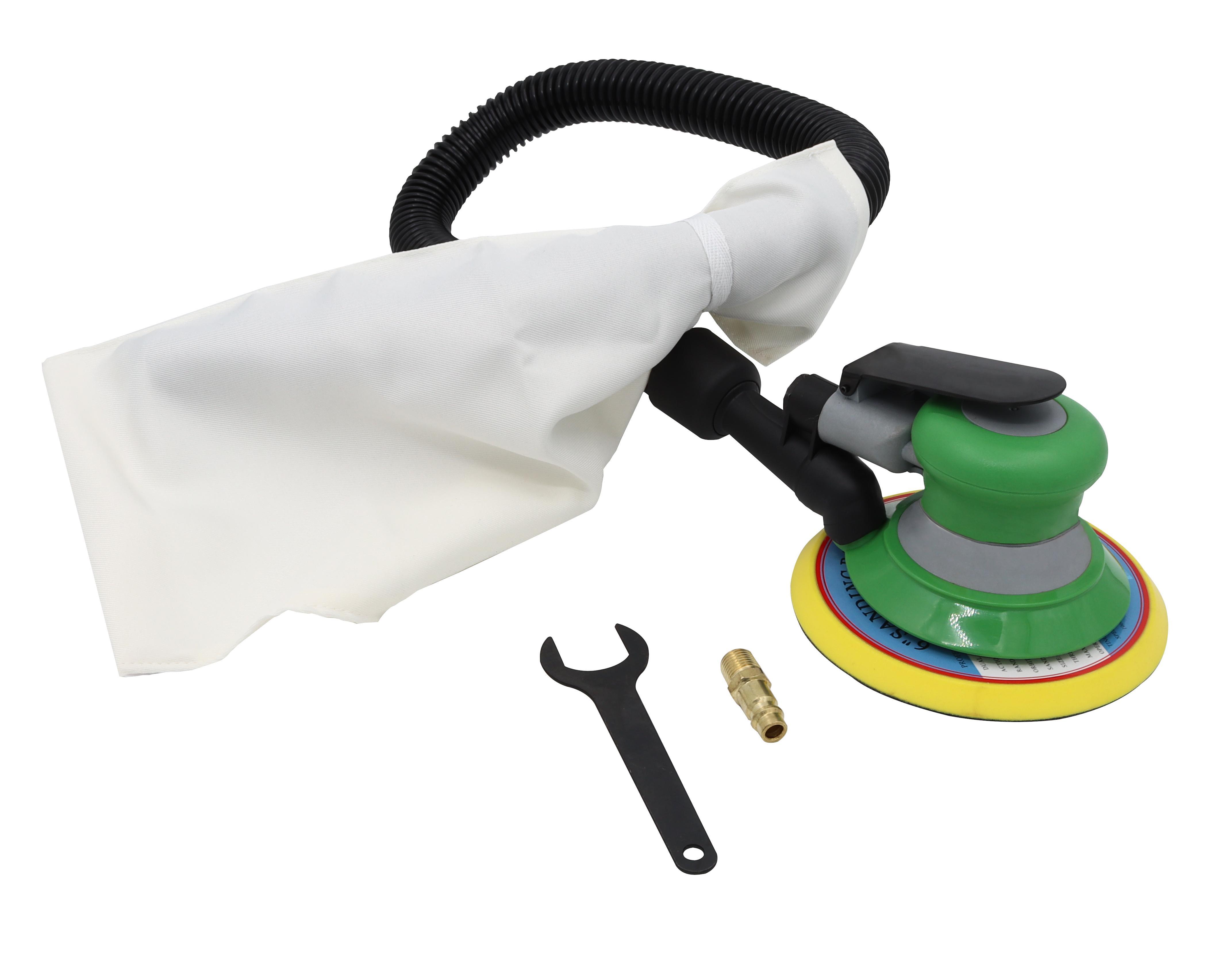 Druckluftschleifer pneumatisch mit 5 mm Hub 150 mm | Schleifer Exzenter schleifen Druckluft