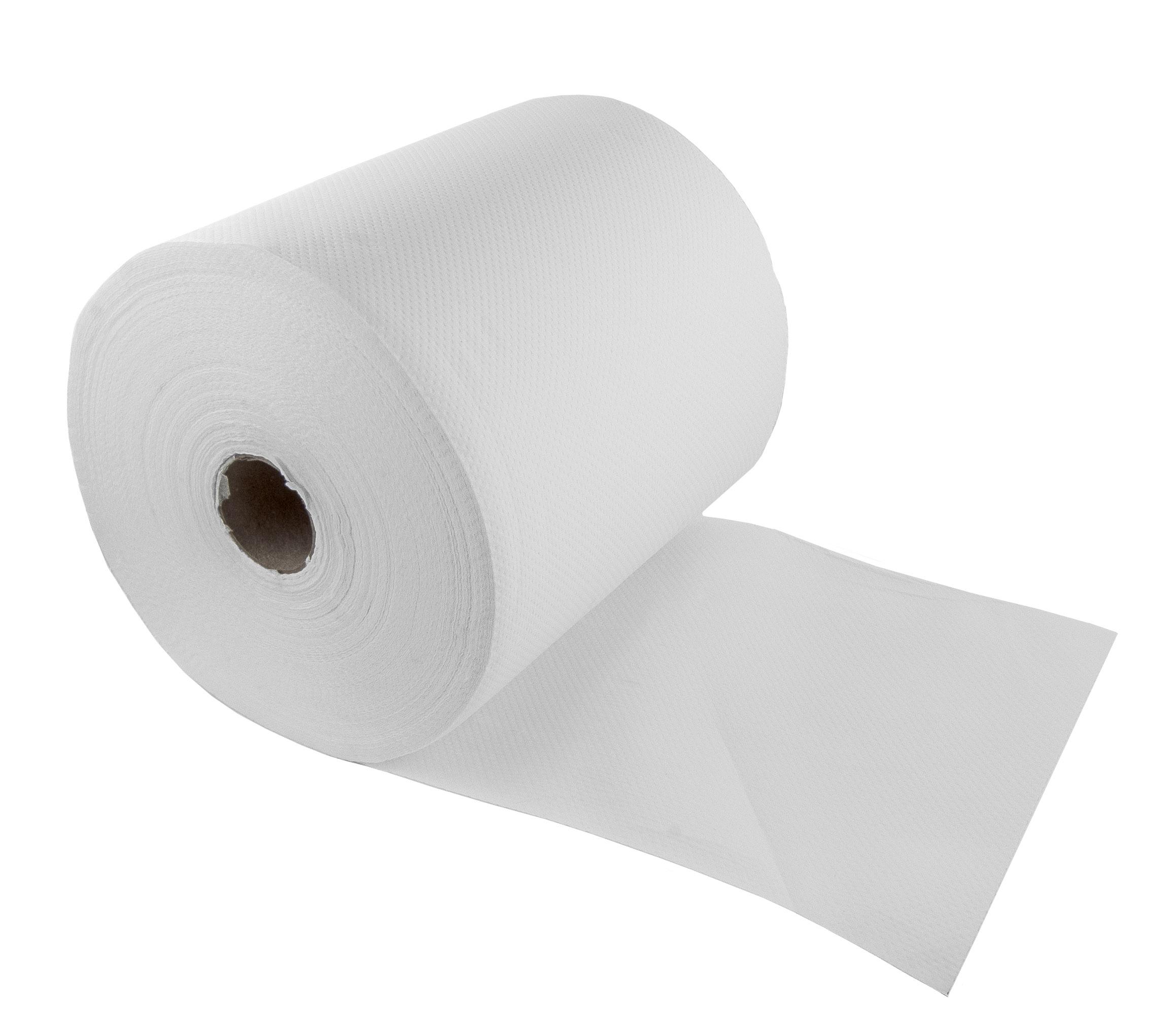 Zellstoff Papiertücher Rolle 2-lagig weiß 26 cm x 280 m | putzen reinigen abwischen Tücher