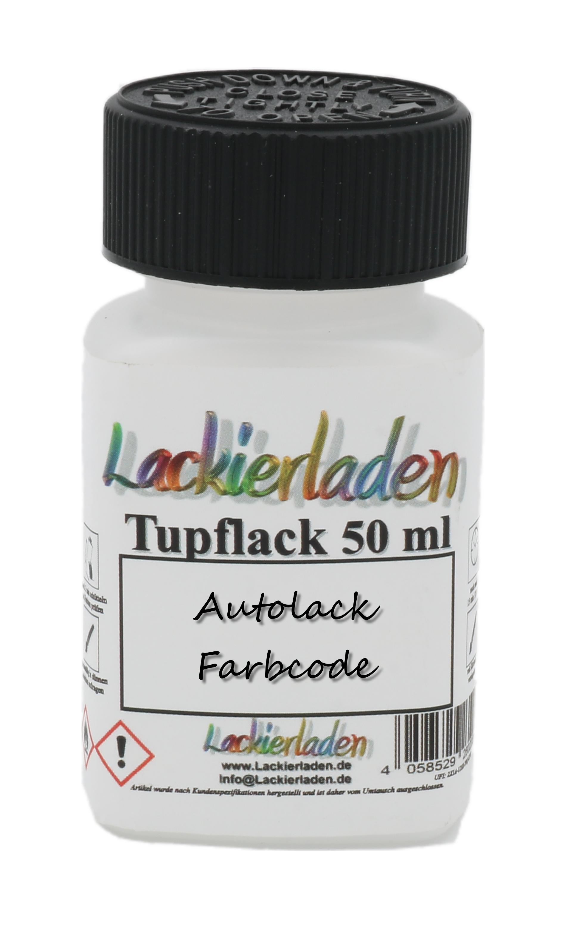 Autolack nach Formel Tupflack 50 ml | Lackstift Farbstift Pinsellack Pinselflasche