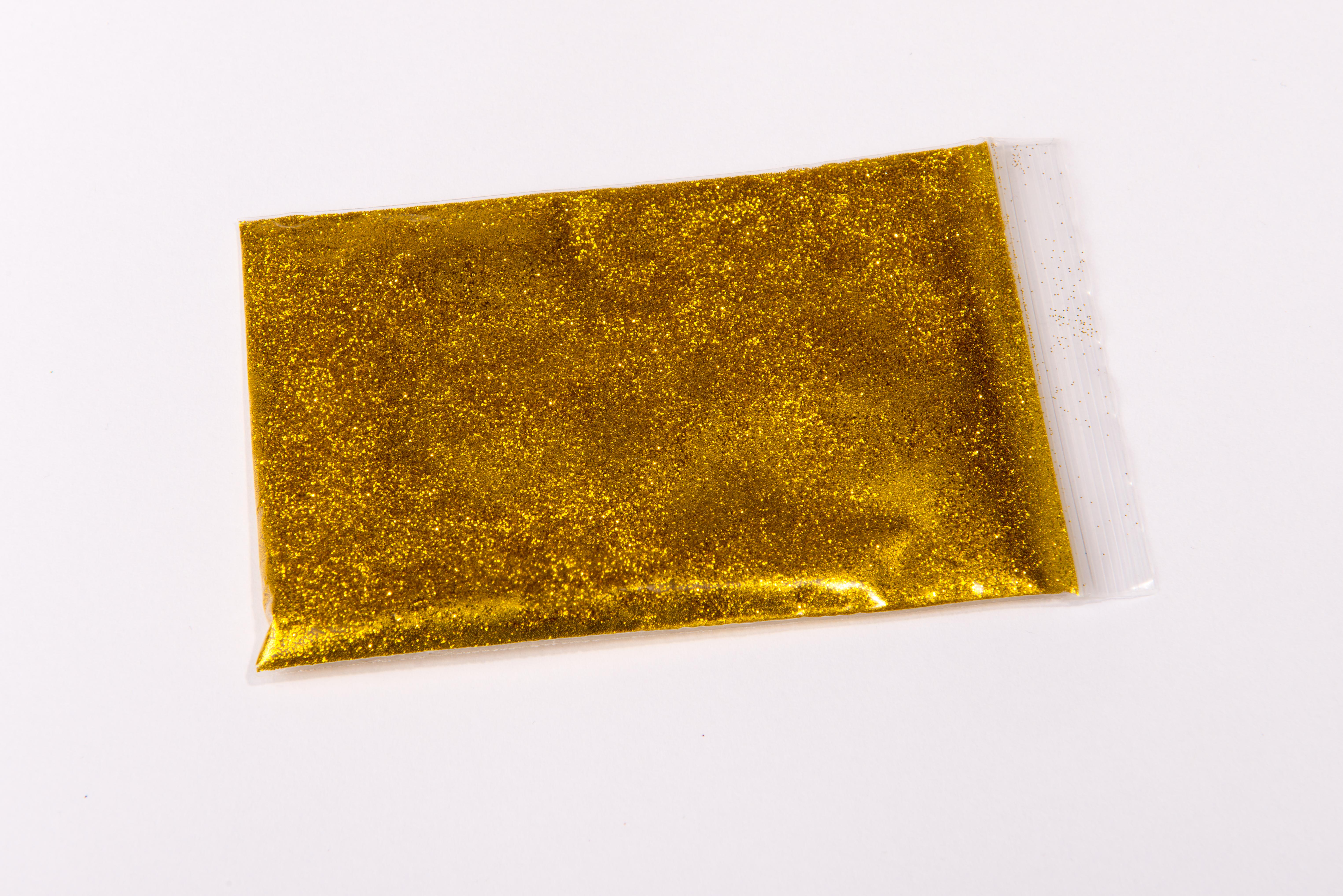 37024 Metal Flakes 25 g 0,2 mm Gold 2 | Glitzer Flitter Glitter Glimmer Effektlack