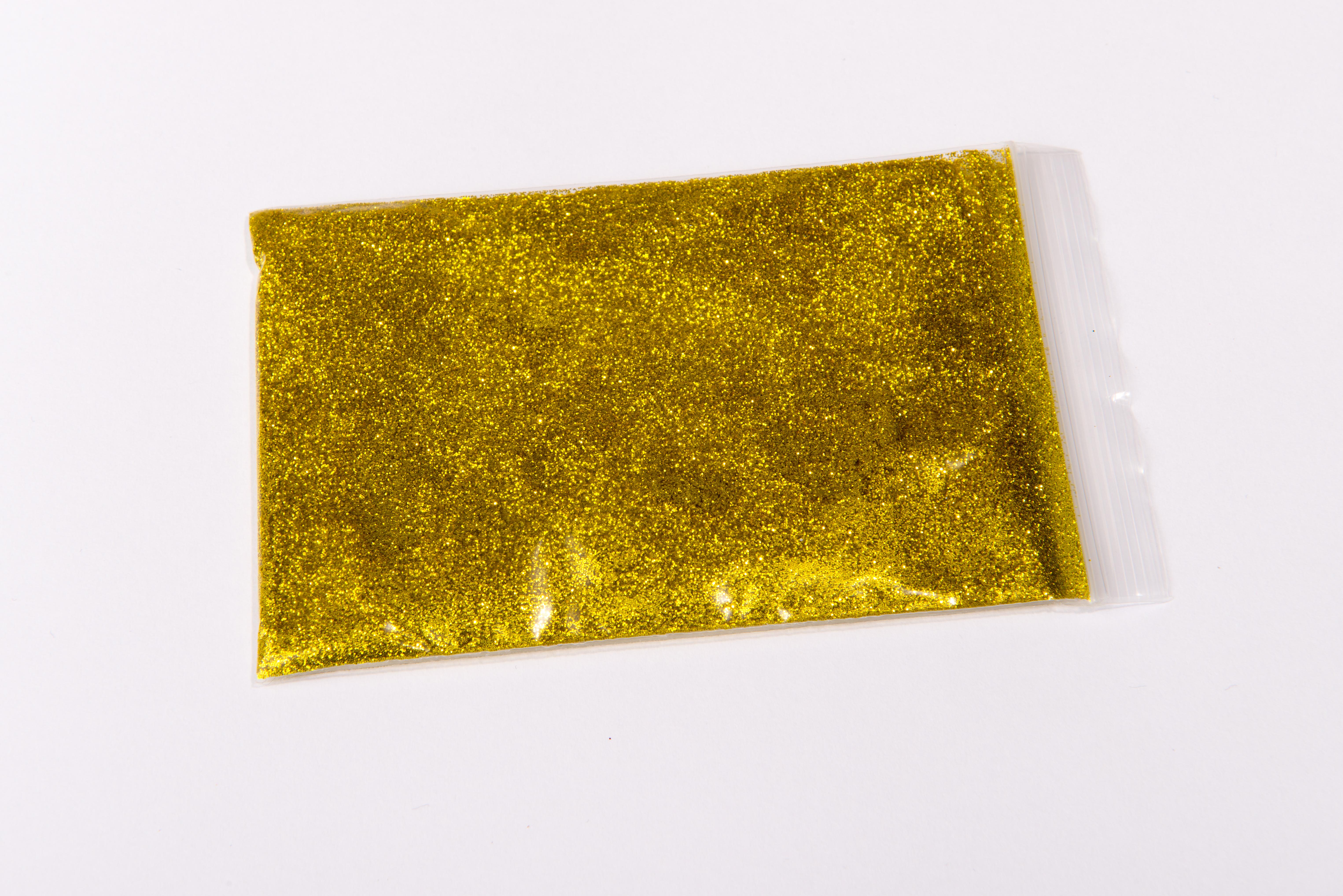 37026 Metal Flakes 25 g 0,2 mm Gold 4 | Glitzer Flitter Glitter Glimmer Effektlack