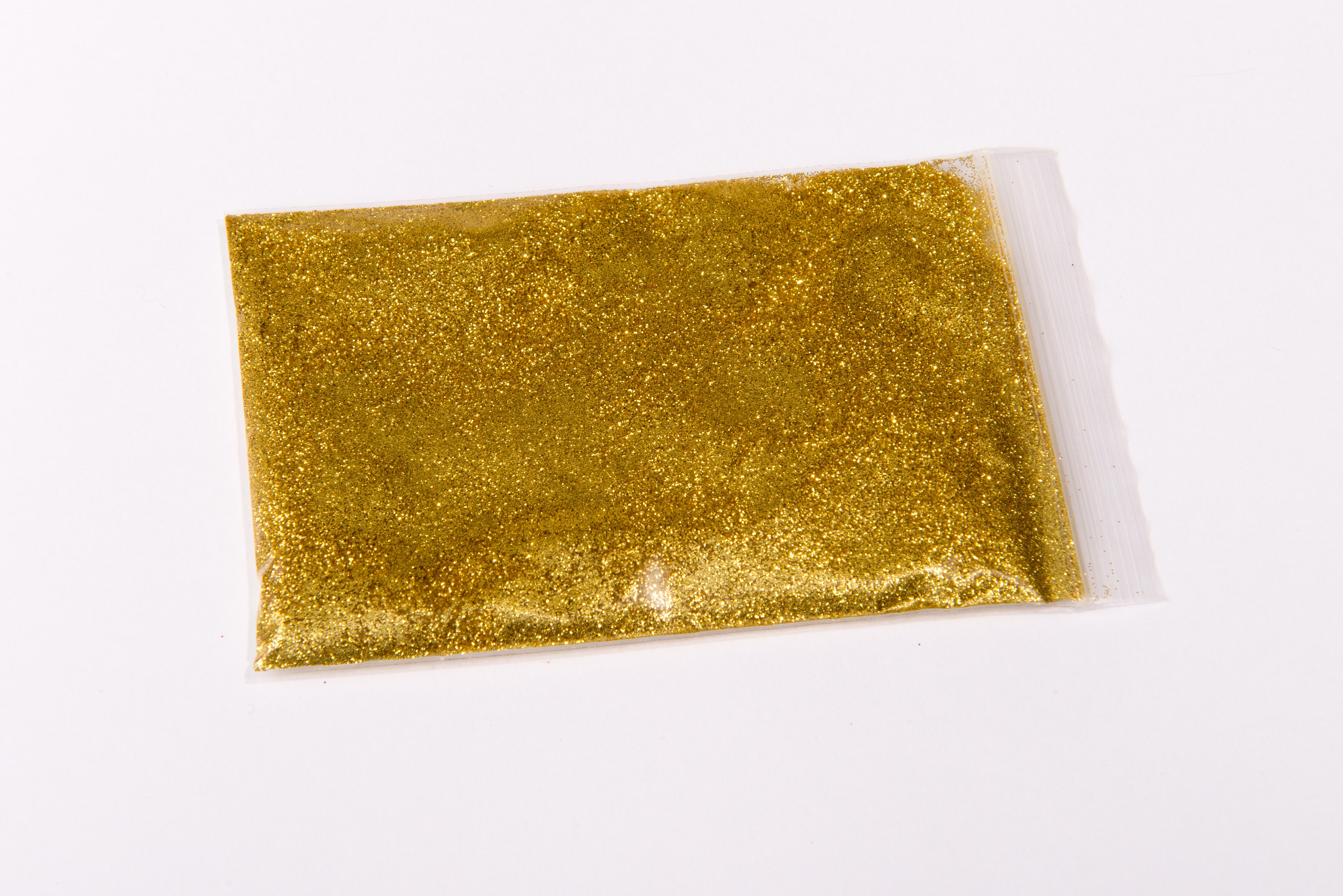 37030 Metal Flakes 25 g 0,2 mm Gold 8 | Glitzer Flitter Glitter Glimmer Effektlack