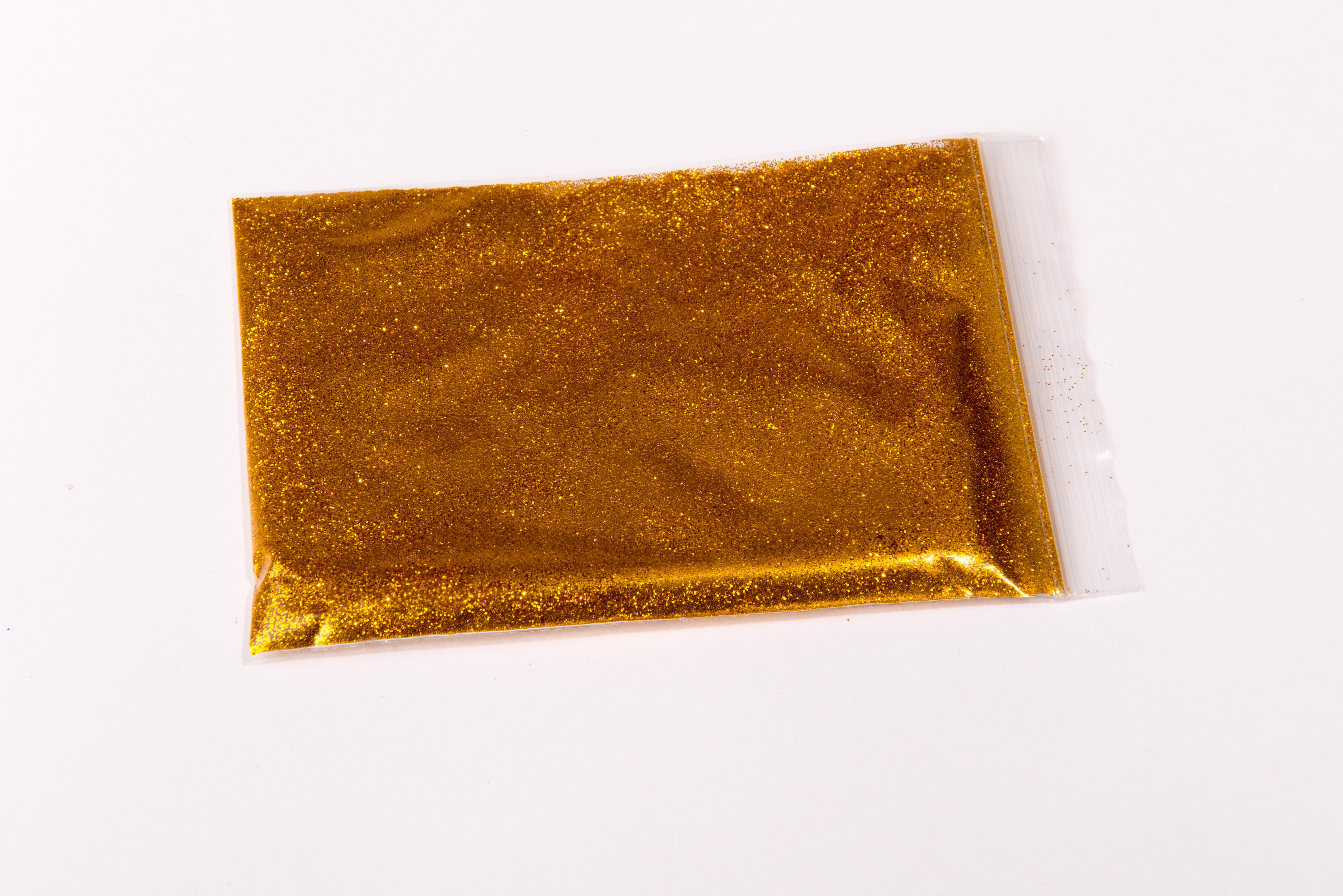37031 Metal Flakes 25 g 0,2 mm Gold 9 | Glitzer Flitter Glitter Glimmer Effektlack