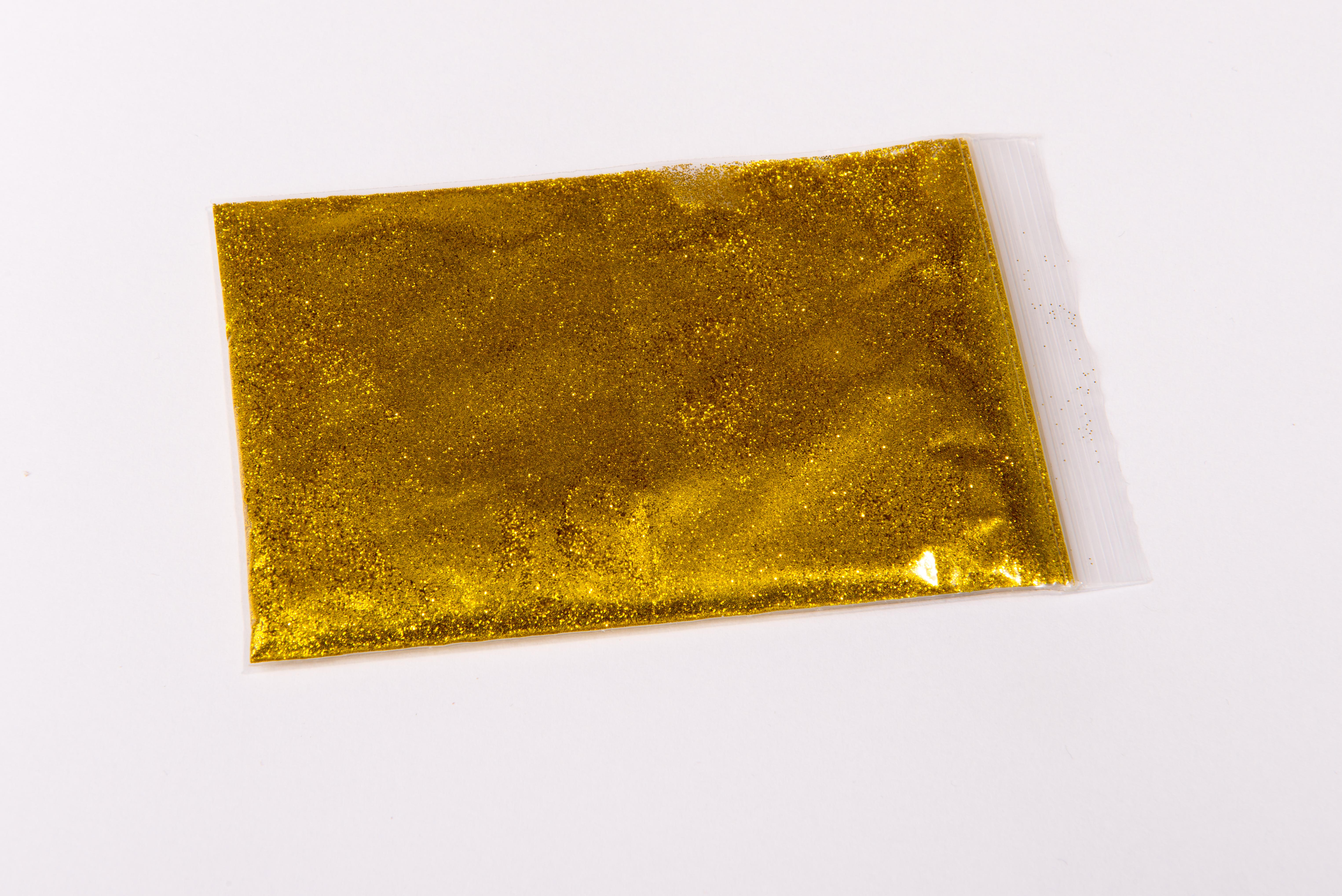 37032 Metal Flakes 25 g 0,2 mm Gold 10 | Glitzer Flitter Glitter Glimmer Effektlack