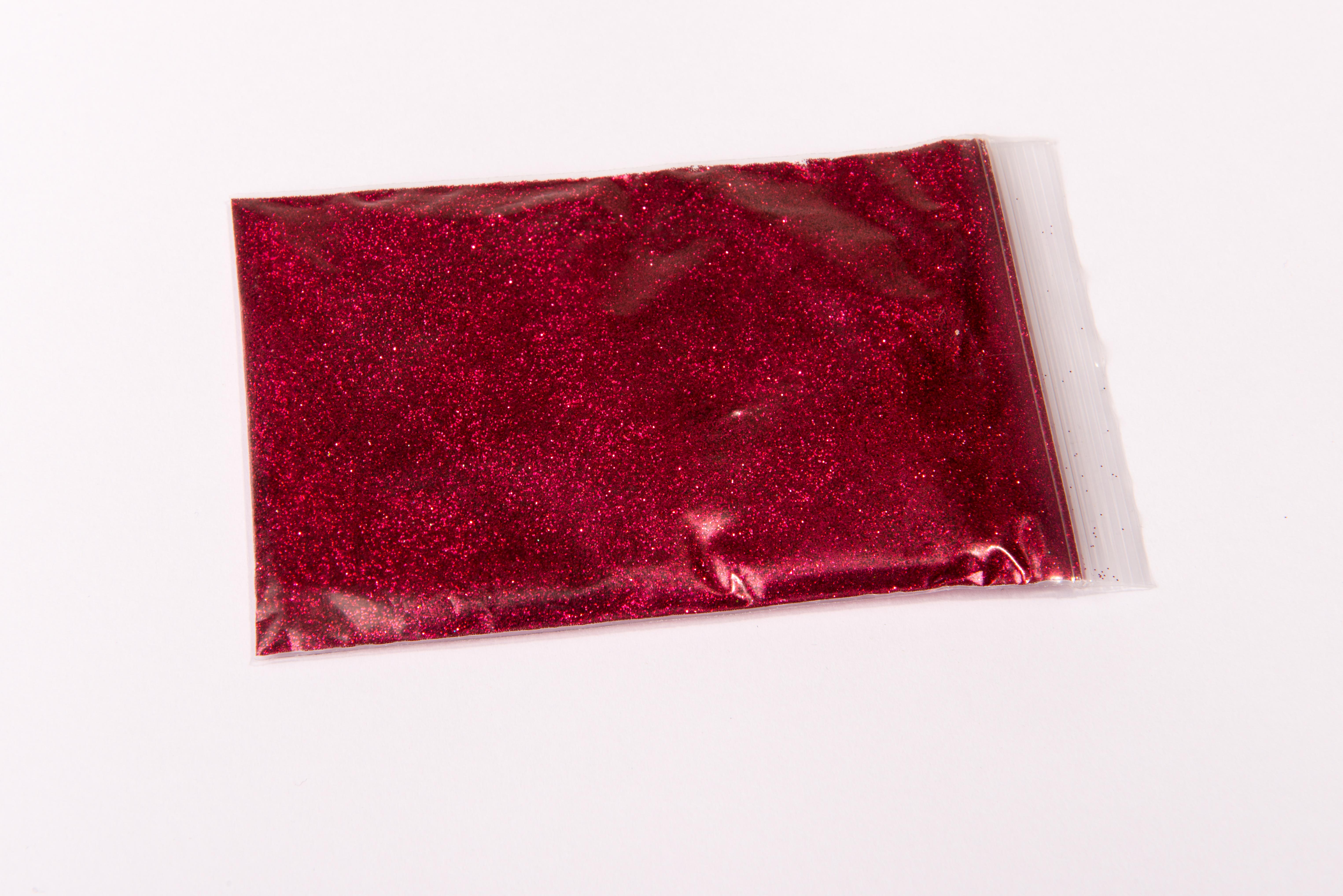 37103 Metal Flakes 25 g 0,2 mm Rot 1 | Glitzer Flitter Glitter Glimmer Effektlack