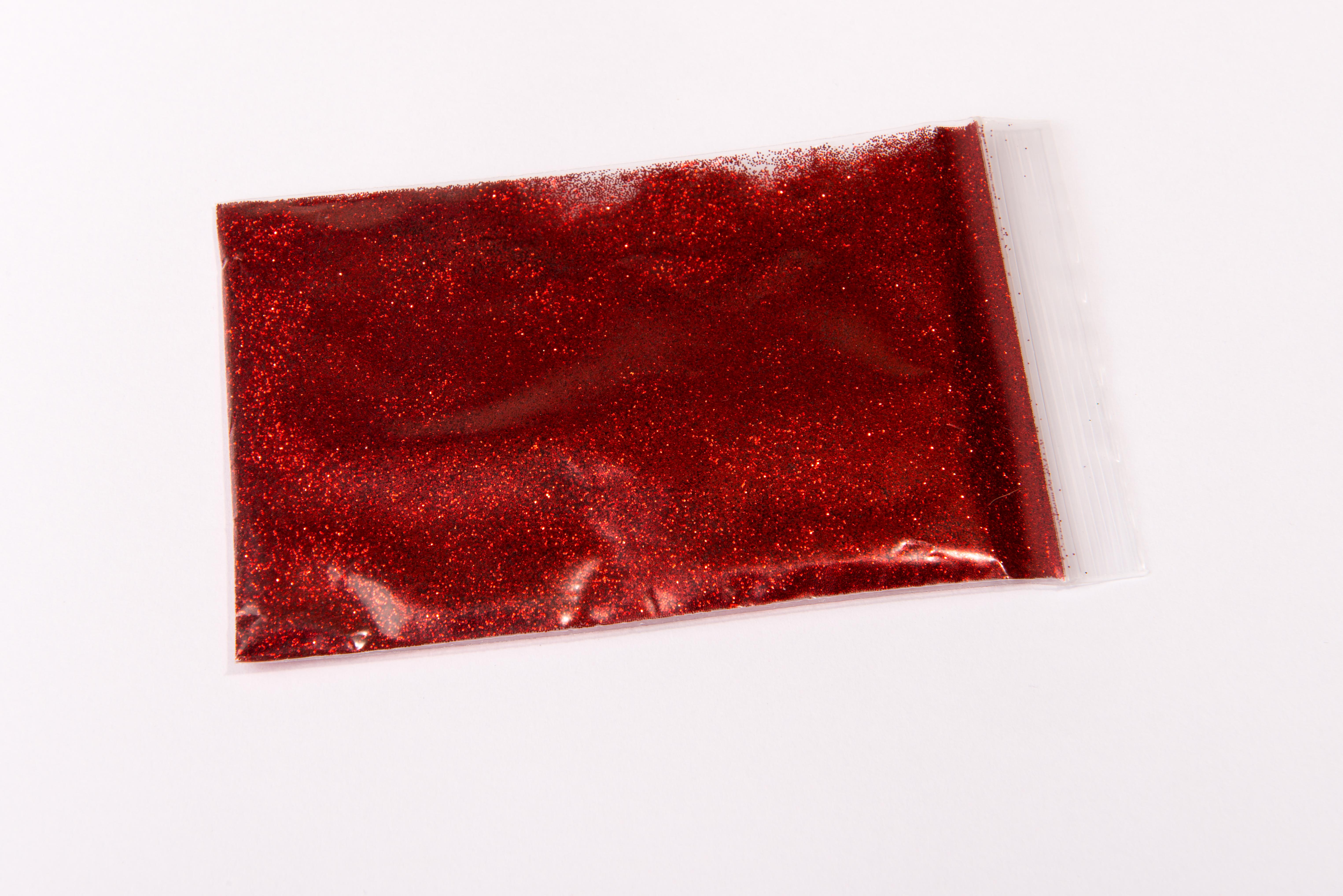 37107 Metal Flakes 25 g 0,2 mm Rot 5 | Glitzer Flitter Glitter Glimmer Effektlack