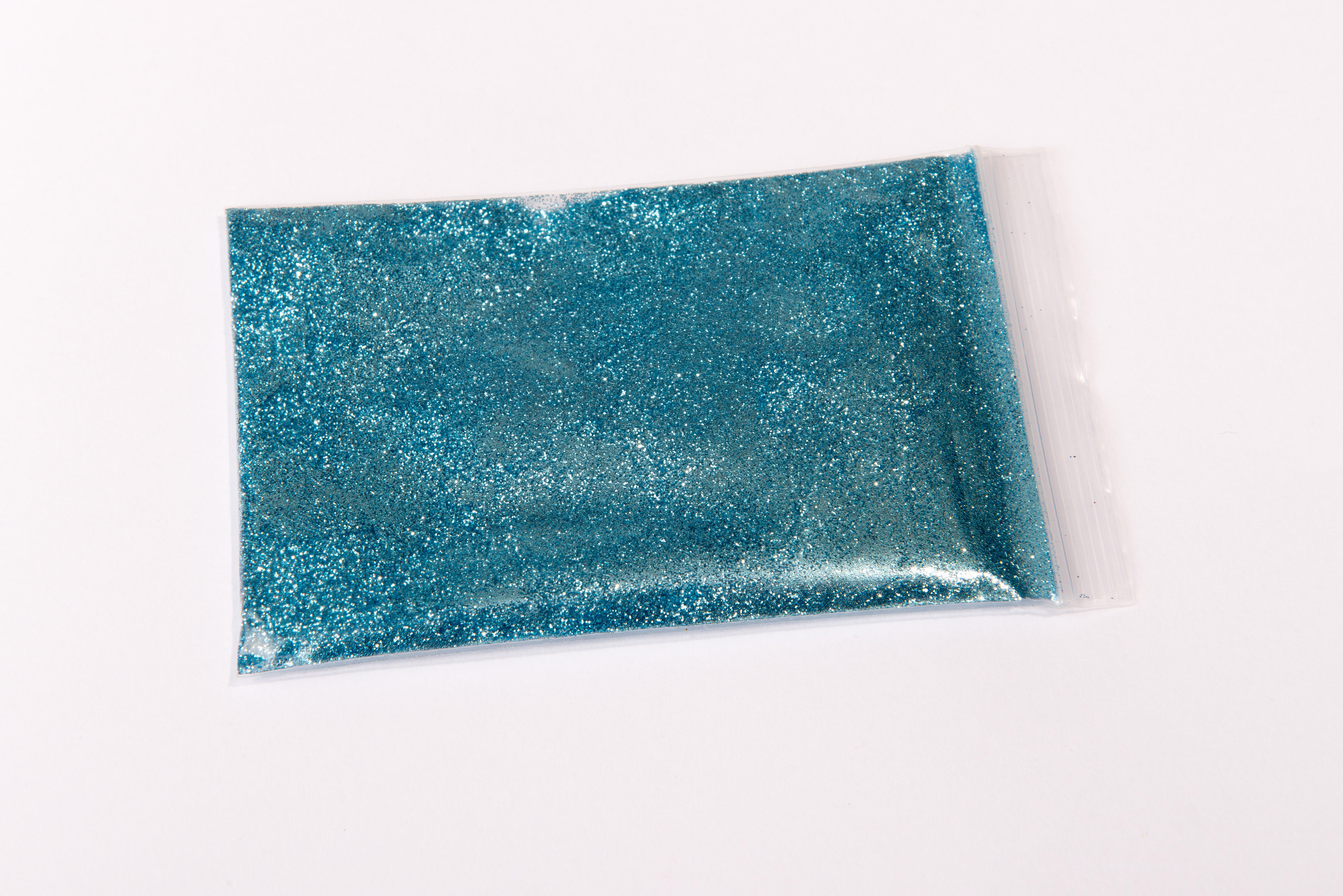 38054 Metal Flakes 25 g 0,6 mm Hellblau 10 | Glitzer Flitter Glitter Glimmer Effektlack