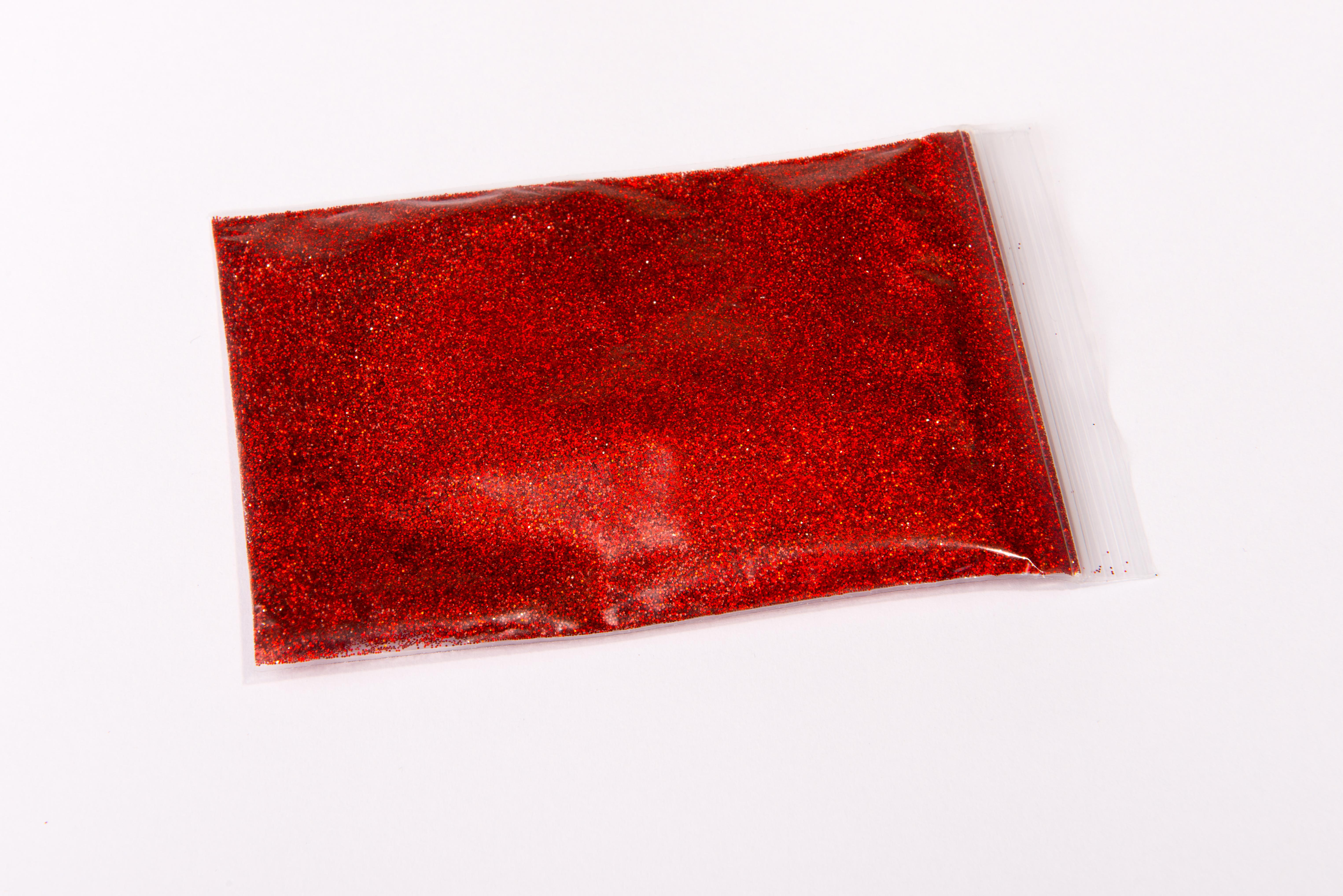 38111 Metal Flakes 25 g 0,6 mm Rot 9 | Glitzer Flitter Glitter Glimmer Effektlack