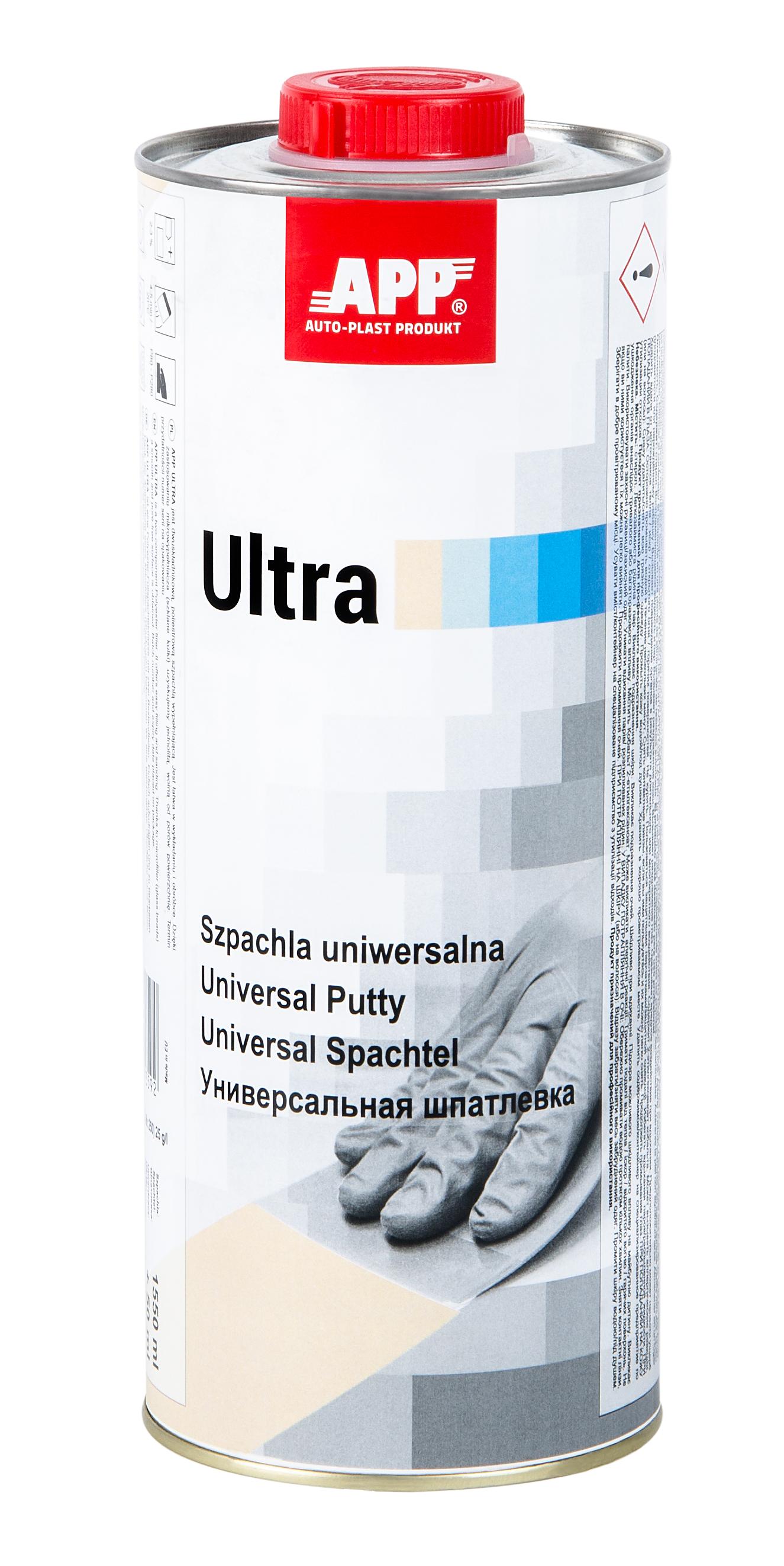 APP 010409 Ultra - Universalspachtel mit Härter in Kartusche 1,6 L