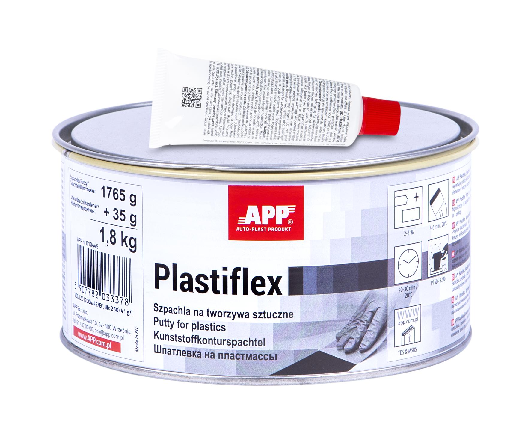 APP 010449 Plastiflex - Kunststoffkonturenspachtel mit Härter 1,80