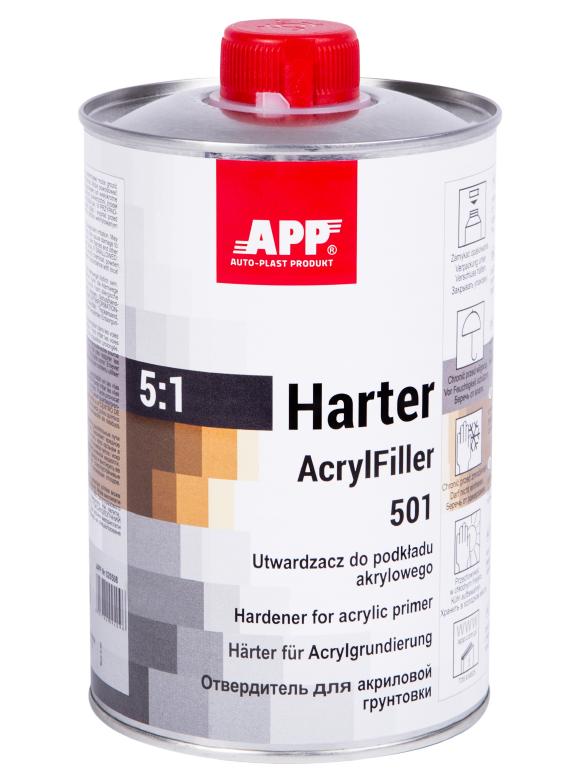 APP 020509 HS Acrylfiller Härter 5:1 - Härter 2K Füller XF FHS schnell 0,8 L | aushärten schnell Grundierung 800 ml