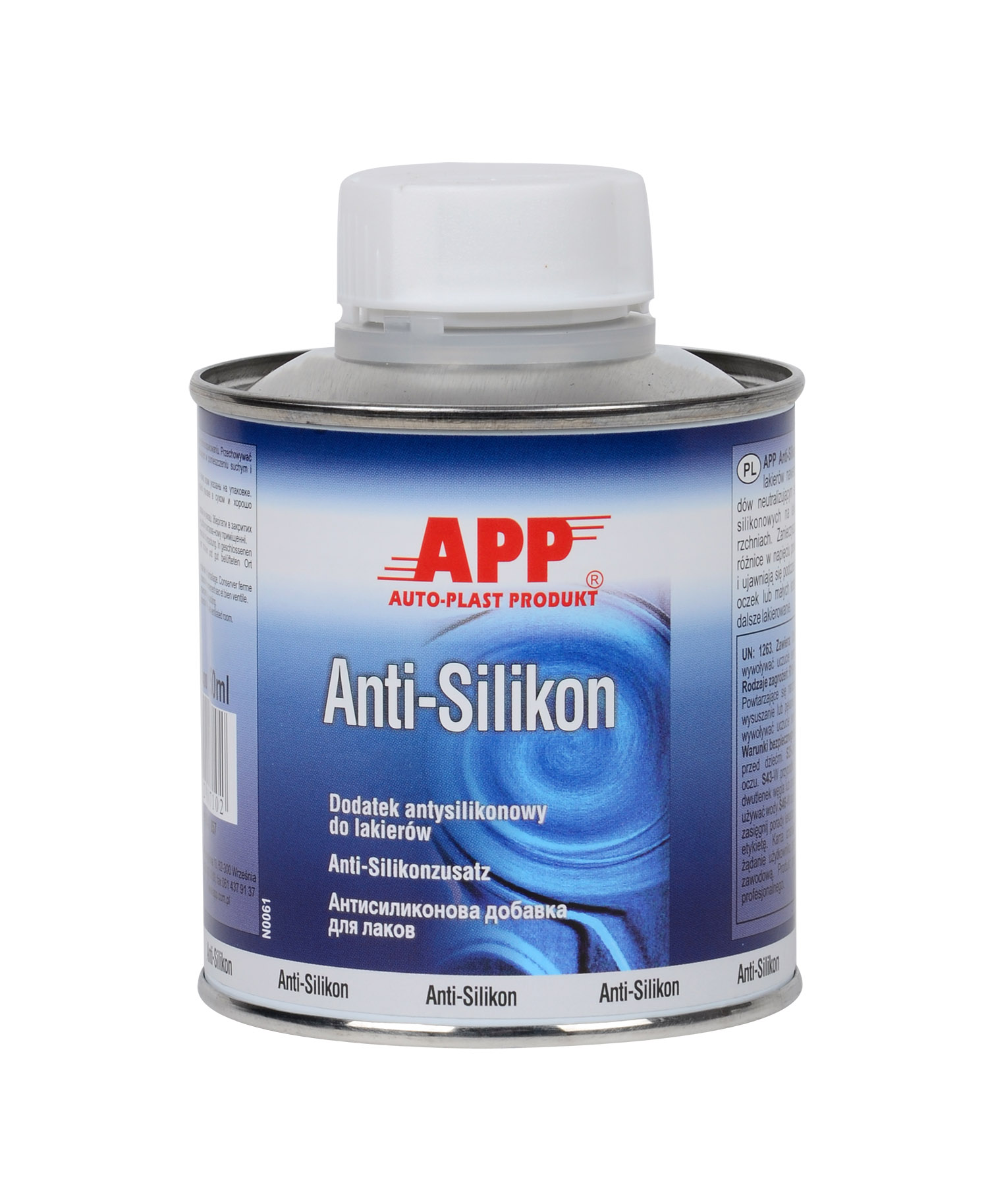 APP 030400 Anti Silikon - Antisilikon Silikonstop Antisilikonzusatz 0,25 L | Lackierung Krater Autolack Silicon Lack