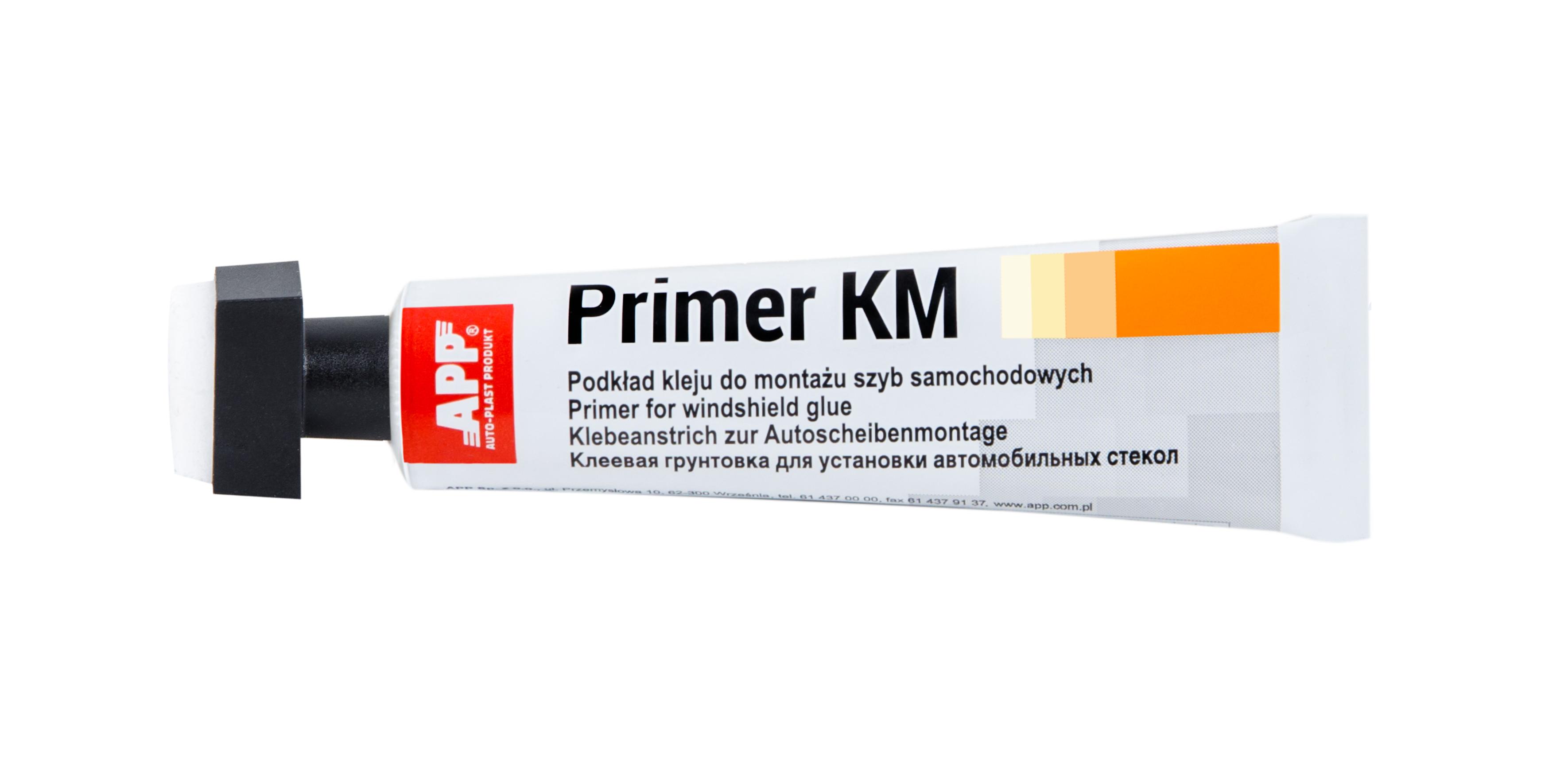 APP 040610 Primer KM - Klebstoffgrundierung für Autoscheibenmontage 10ml | Grundierung Scheibenmontage Haftgrund