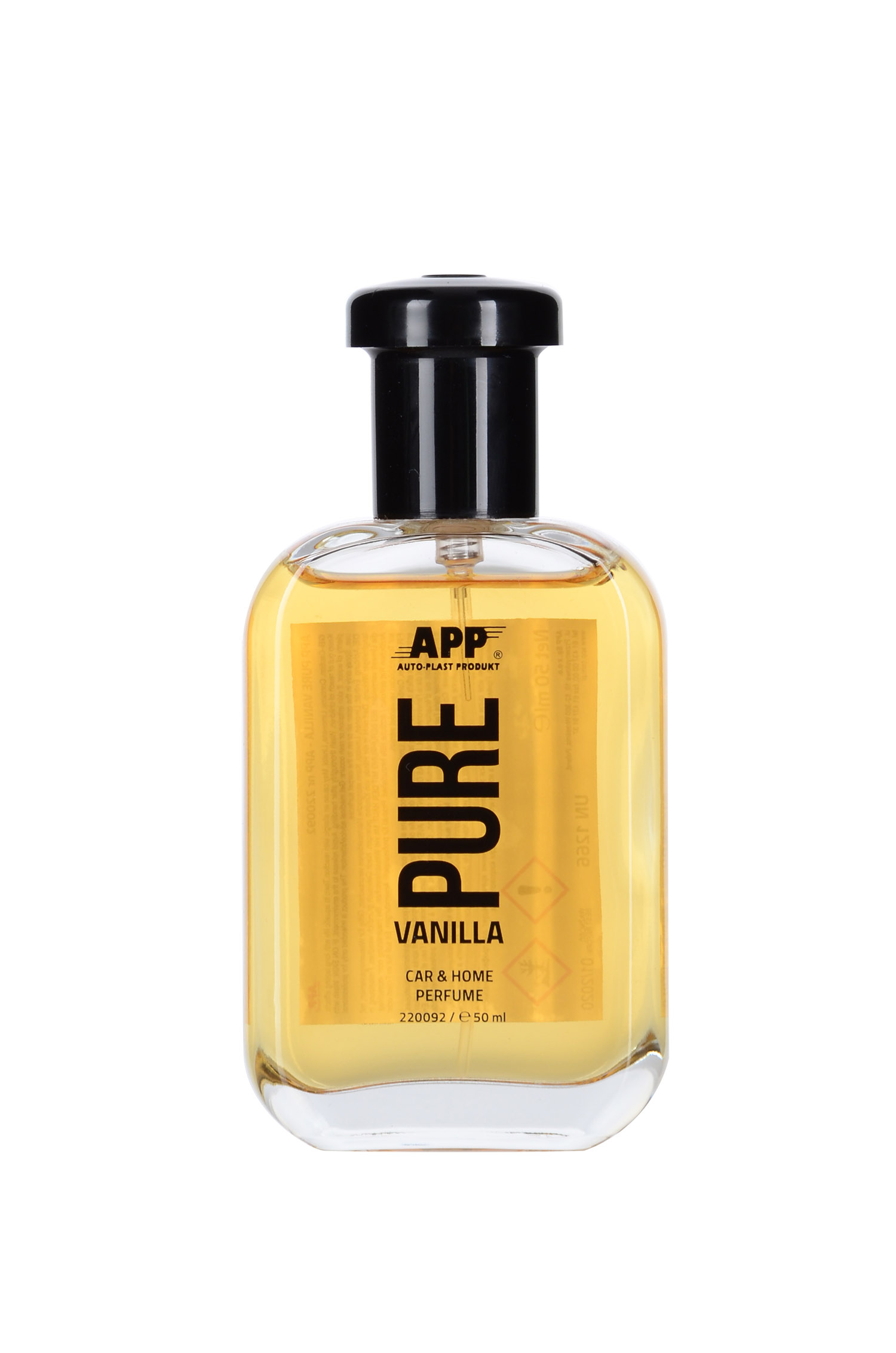 APP 220092 PURE - Lufterfrischer Autoduft Autoparfüm Vanilla 50 ml | Parfüm Duft Sprüher Raumduft