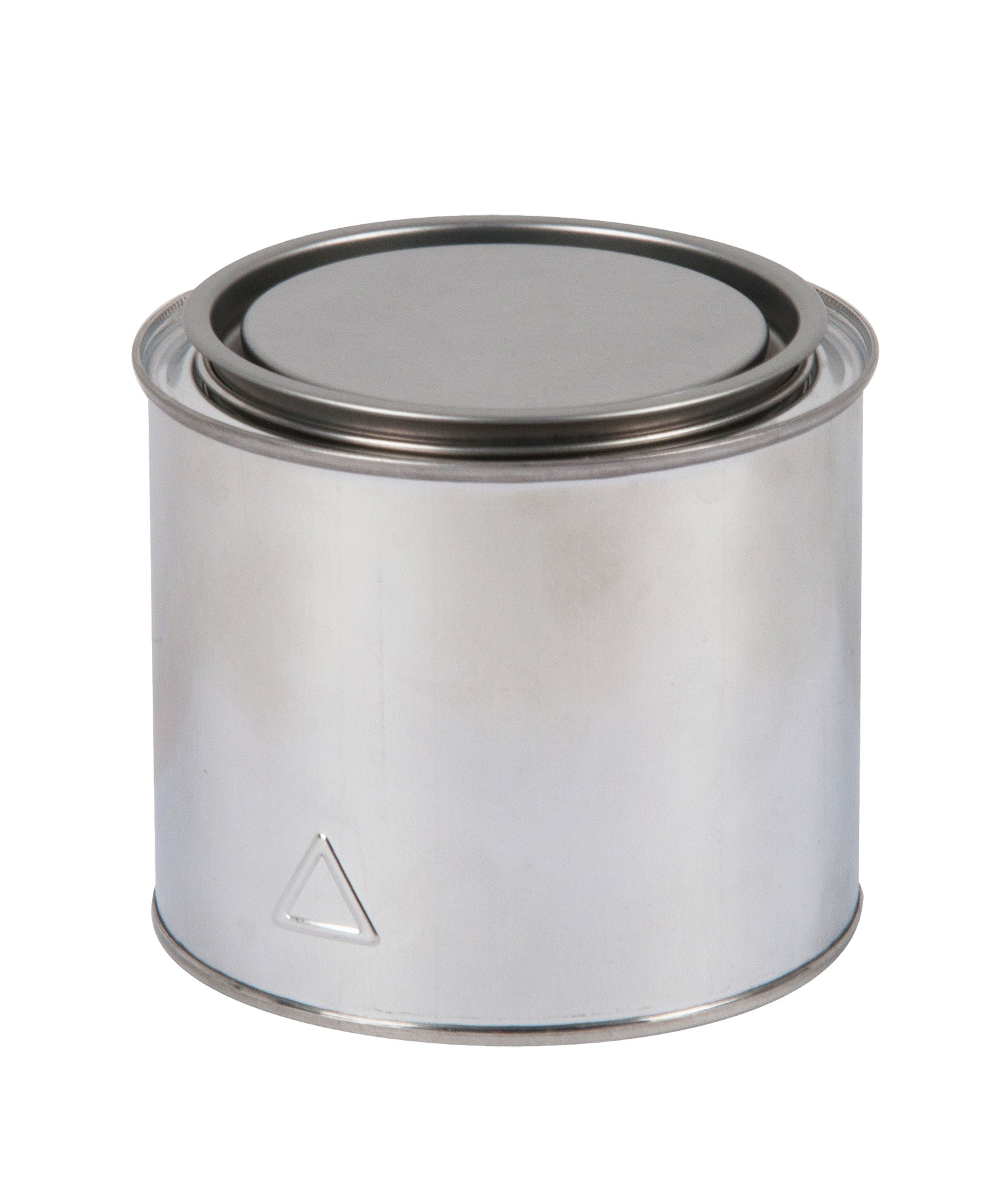 APP 250210 CAN - Blechdose Lackdose Leerdose für Lacke + Deckel 0,5 L | Büchse Dose Blech Lack Farbe