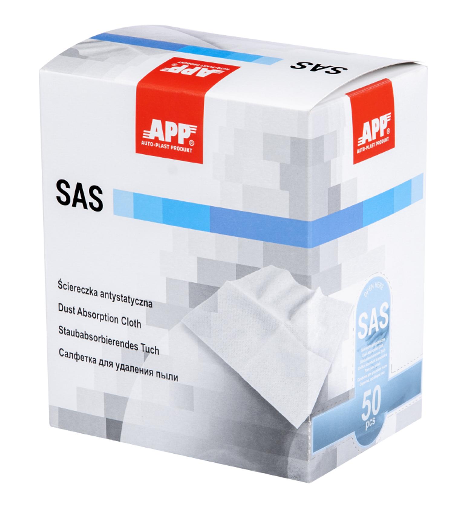 APP 250501 SAS - Staubbindetuch Antistatiktuch 900mm x 450mm 50 Stk. | Honigtuch Staubtuch Autolack reinigen Lack